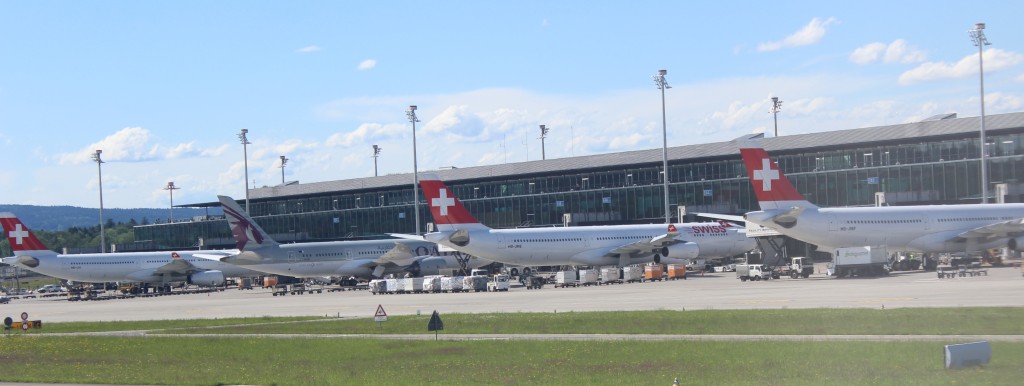 View from ZRH Terminal B