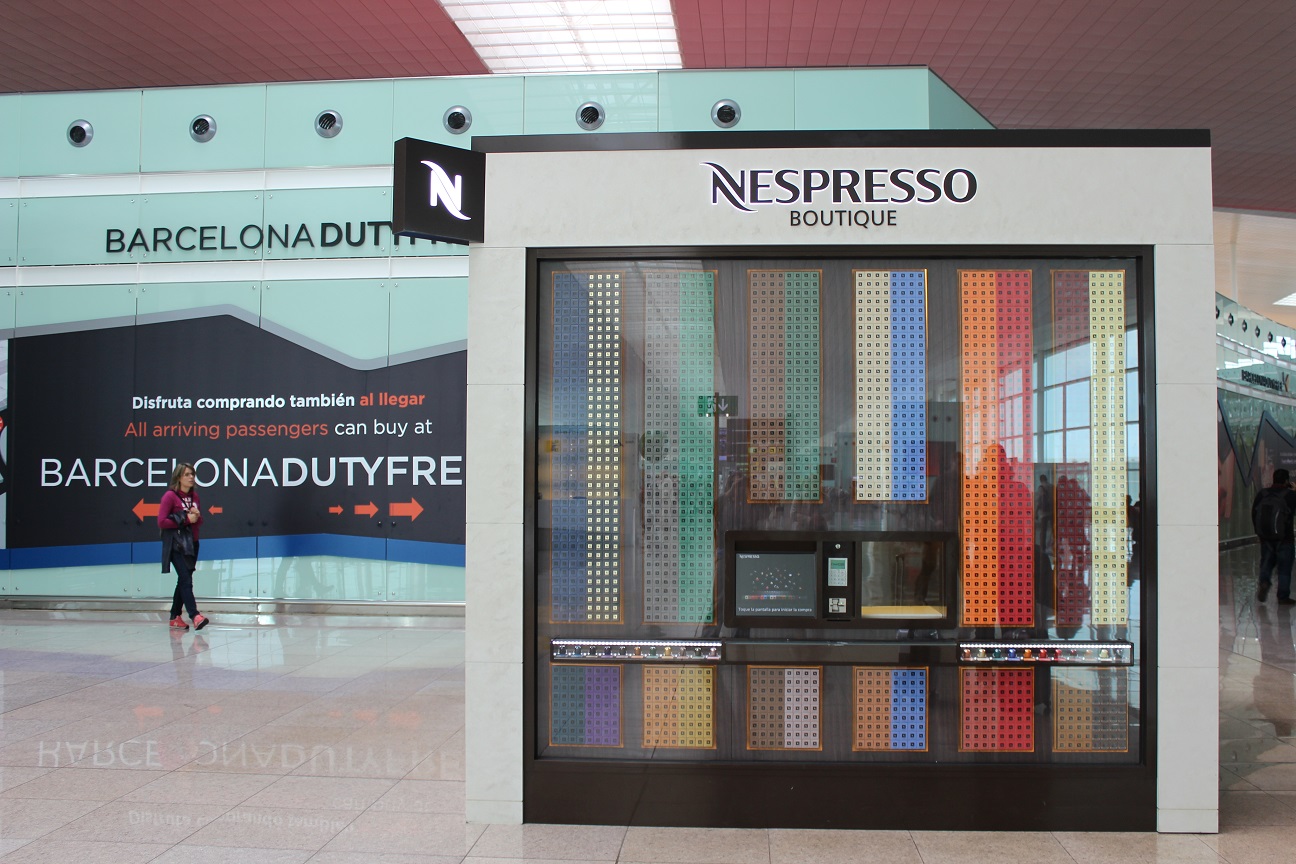 Nespresso Barcelona Airport