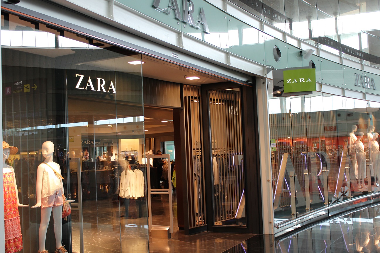 Zara at Barcelona Airport