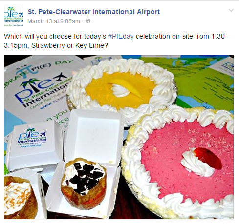 Pi Day At PIE Airport