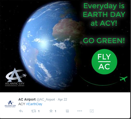 ACY Airport Earth Day