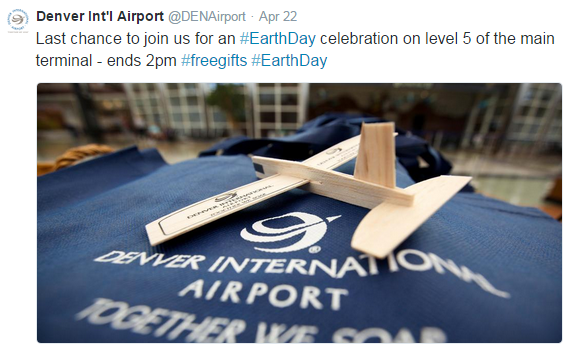 DEN Earth Day - Airplane