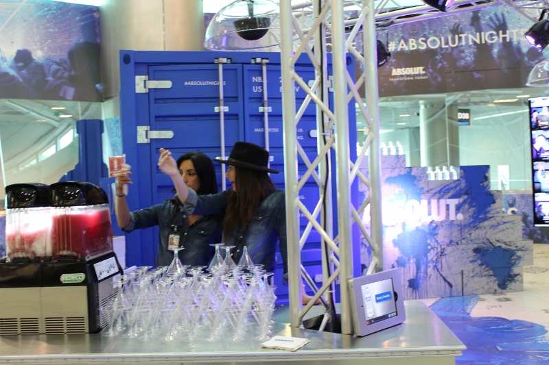 Absolut Booth - MIA Airport