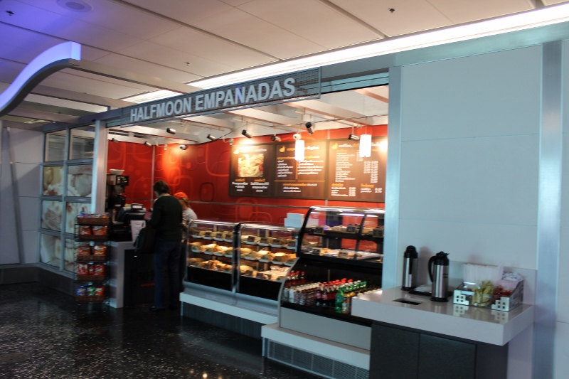 Half-Moon Empanadas in the Marketplace - MIA Airport