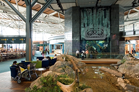 YVR Aquarium - courtesy of YVR Airport