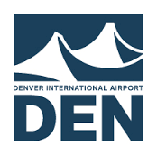 DEN Airport logo - DEN beer garden