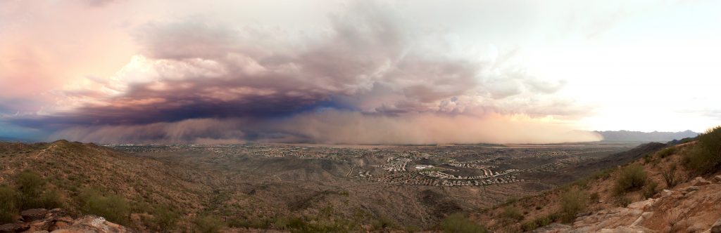 Haboob dust storm in Phoenix 2011 - taken by Alan Stark