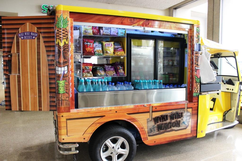 Wiki Wiki HNL - airport food trucks example - courtesy of HMS Host